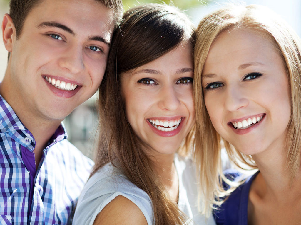 Smiling Teens